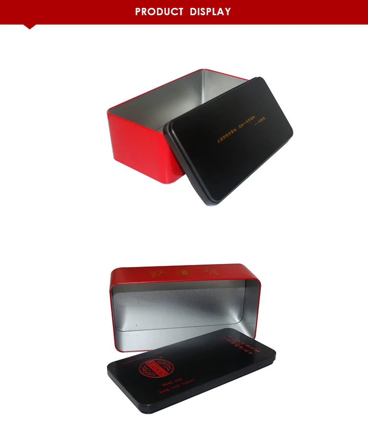 Customized Products Tea Bag Packing Tin Box For Wholesale High-End Gift Packaging Tin Can