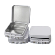 Rectangular Shape Watch Packing Metal Tin With Insert Wholesale Gift Packing Tin Box Custom