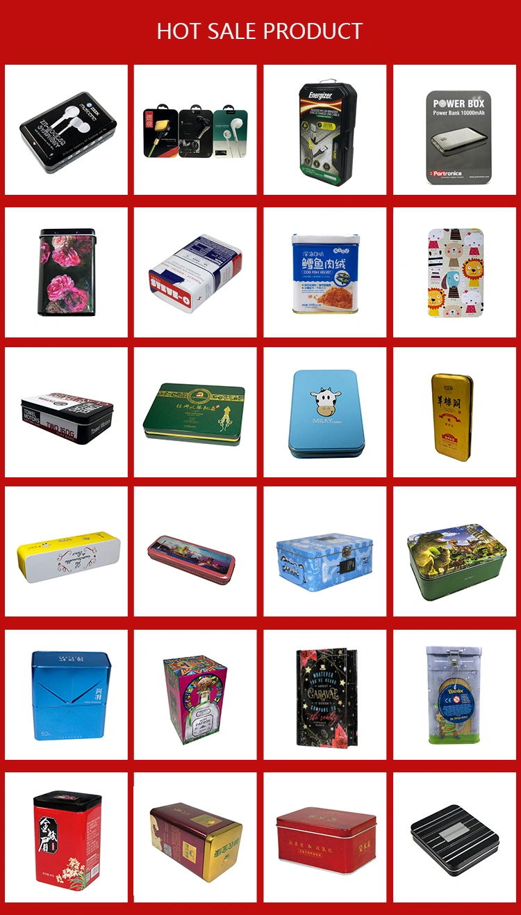 wholesale candy medicine soap tin box chewing gum mint throat lozenge packing metal box with hinged lids & plastic insert