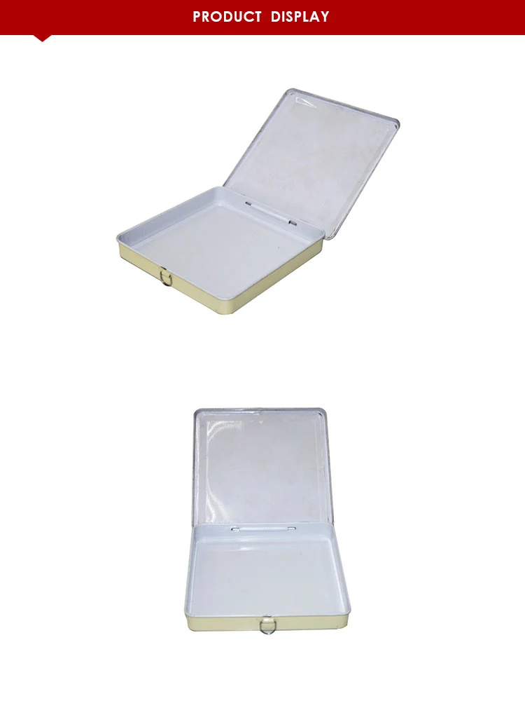 Hot Sale USB Cable Earphone Or Album Empty Packing Tin Box