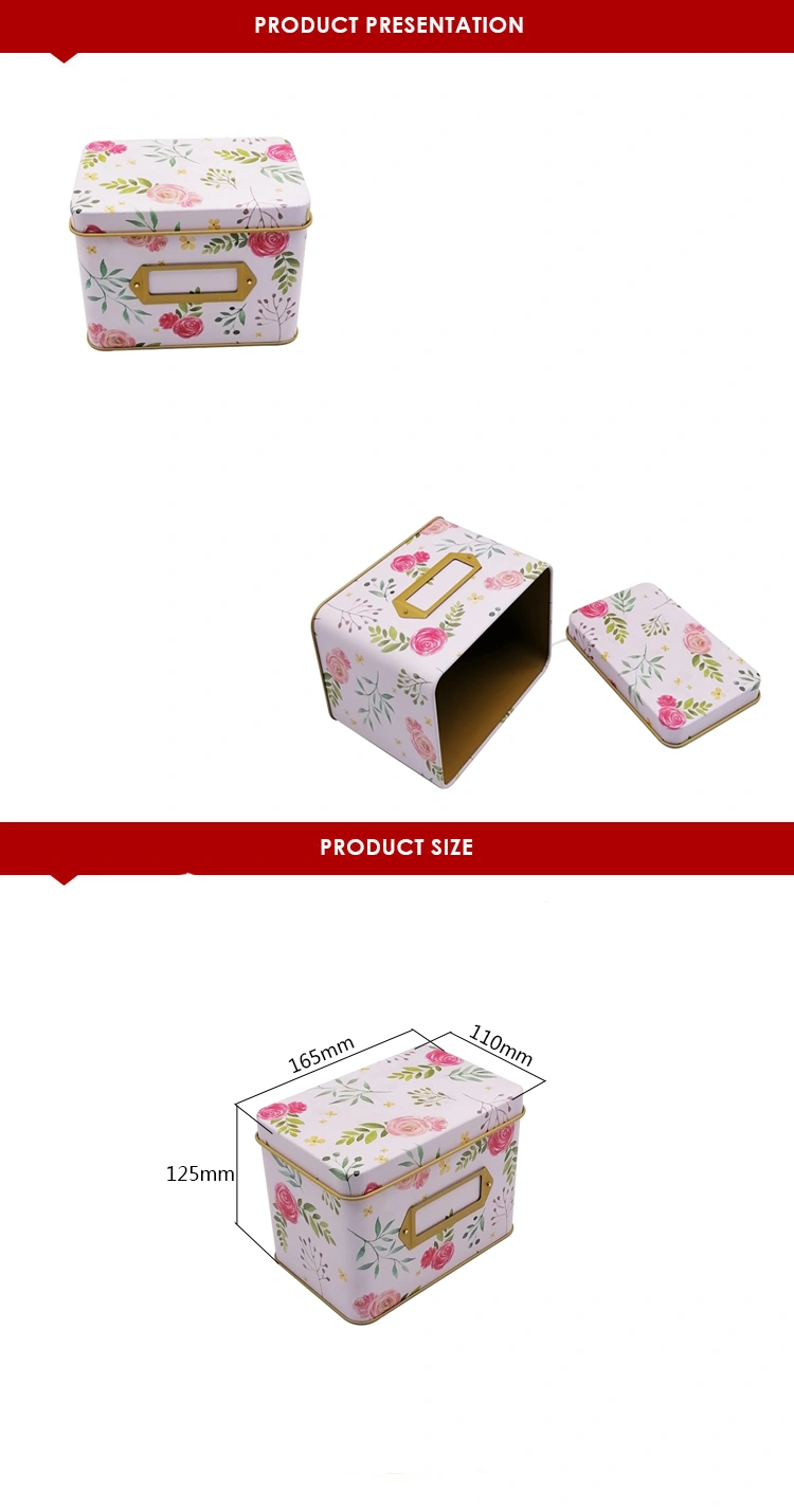 versatile recipe tin kit recipe card complete gift box kitchen storing accessories recipes Tin Box