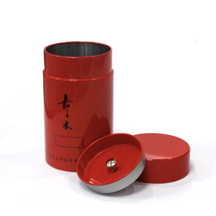 Wholesale 10g 20g 30g 40g 50g Tinplate Packing Tea Tin Box Tin Can For Tea