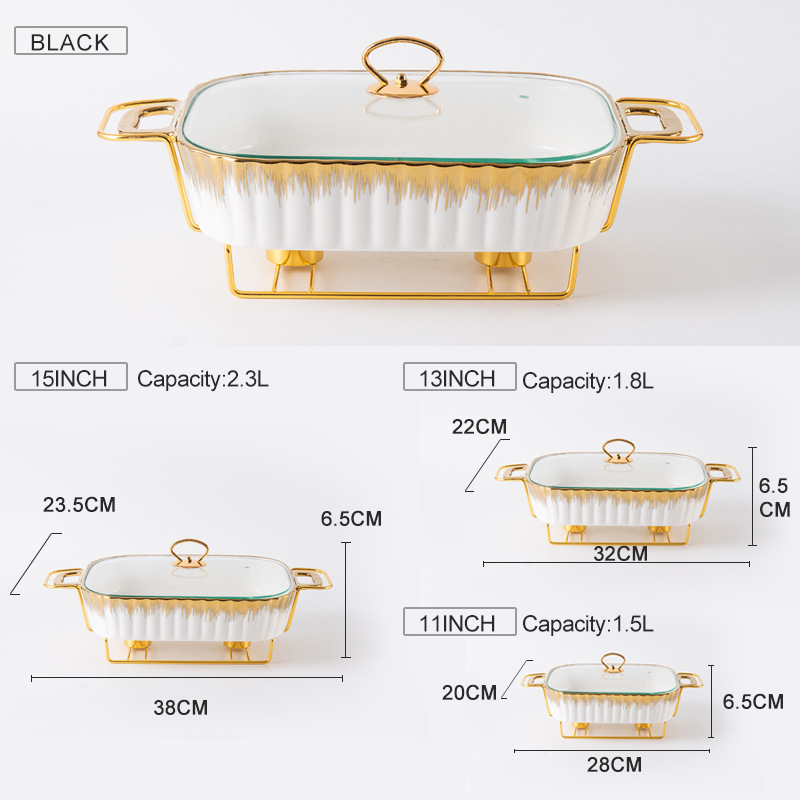 Ceramic Chafing Dish Manufacturer