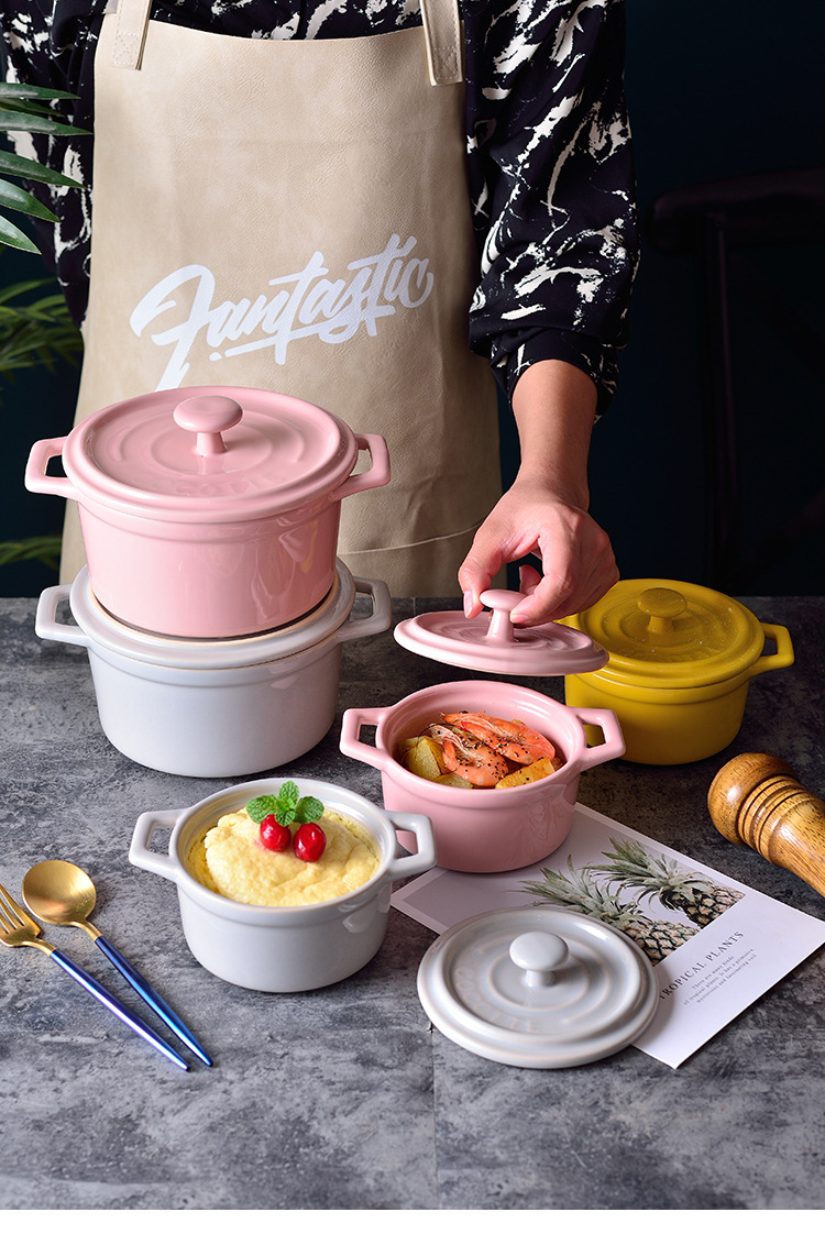 Nordic Ceramic Binaural Bowl manufacturer