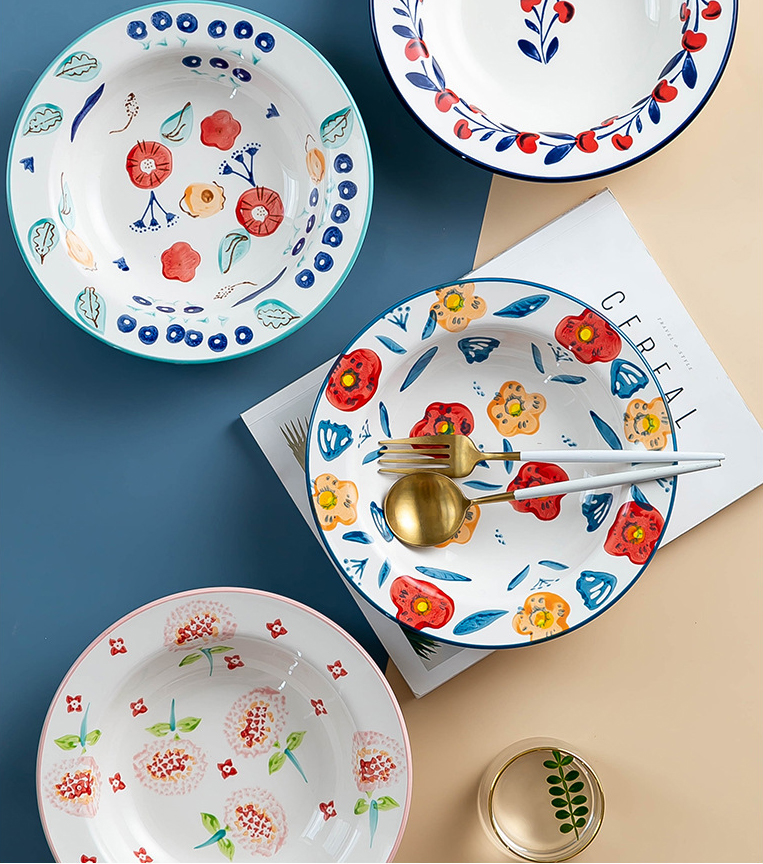 Hand Painted porcelain dishes manufacturer