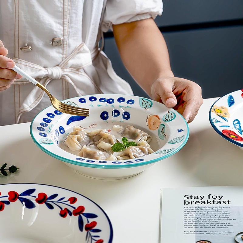Hand Painted porcelain dishes manufacturer