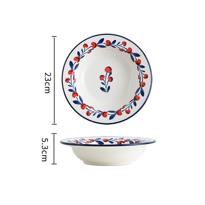 Hand Painted porcelain dishes manufacturer