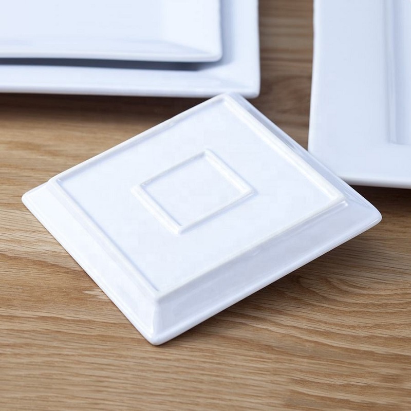 White Square porcelain dishes manufacturer