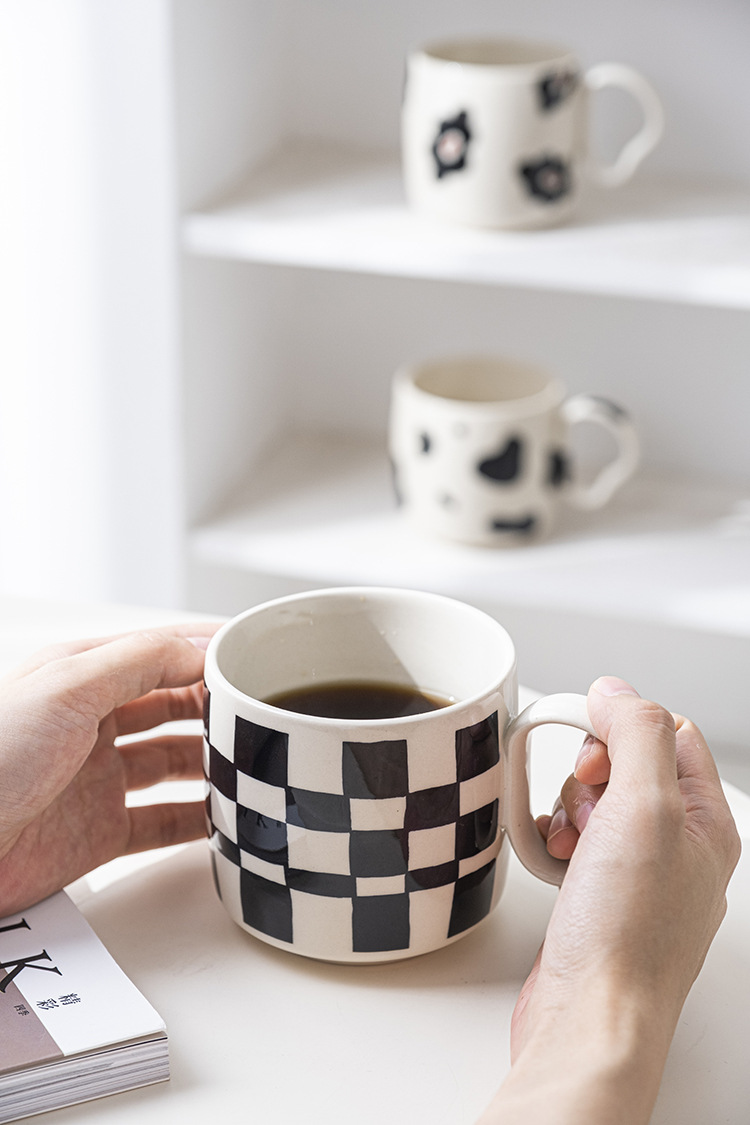 Cow Pattern porcelain mug manufacturer