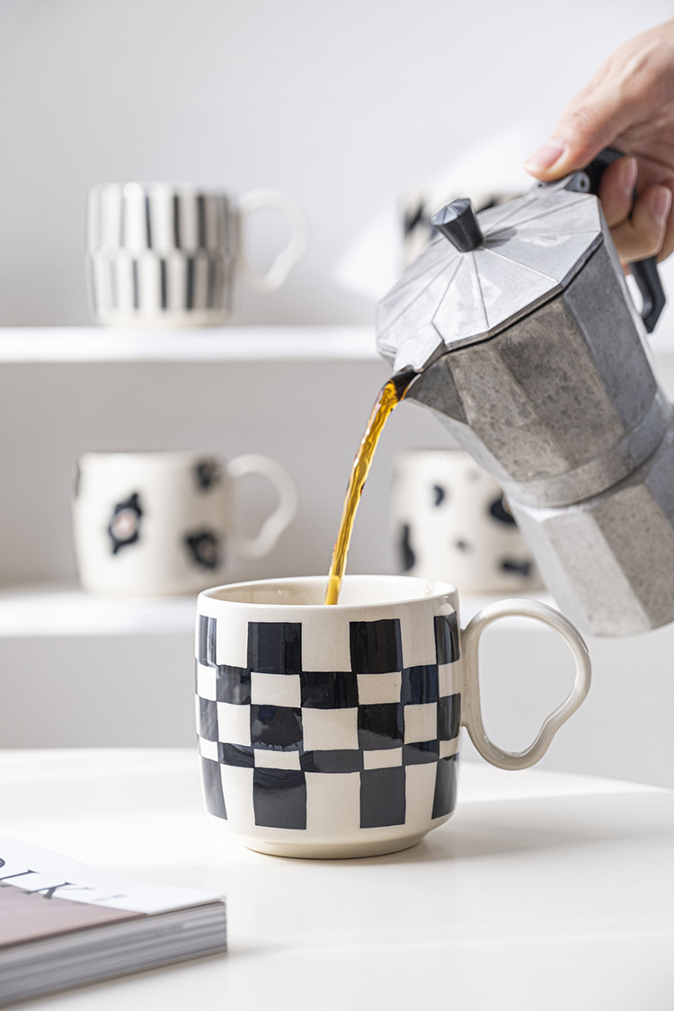 Cow Pattern porcelain mug manufacturer