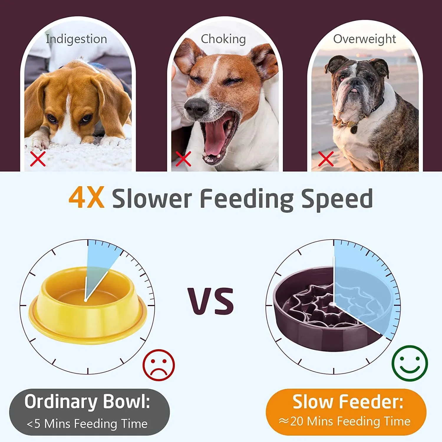 Multi Groove ceramic dog feeder manufacturer