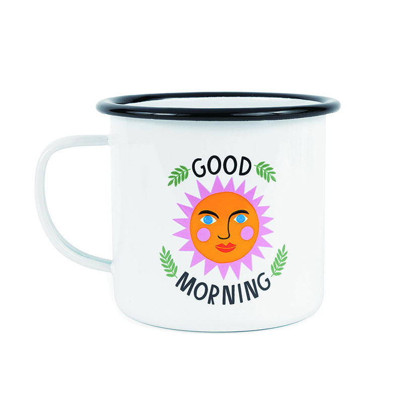 Vintage Camping Mini ceramic cafe cup manufacturer