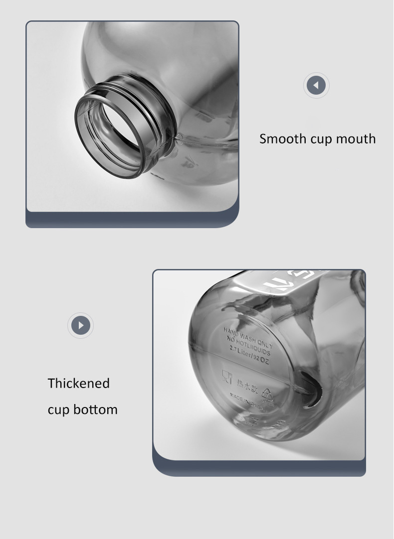 Ton Bucket Large Capacity Gym Water Bottle Manufacturer