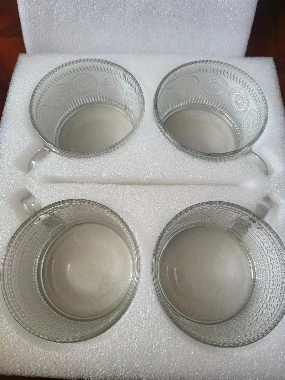 vintage coffee glass manufacturer
