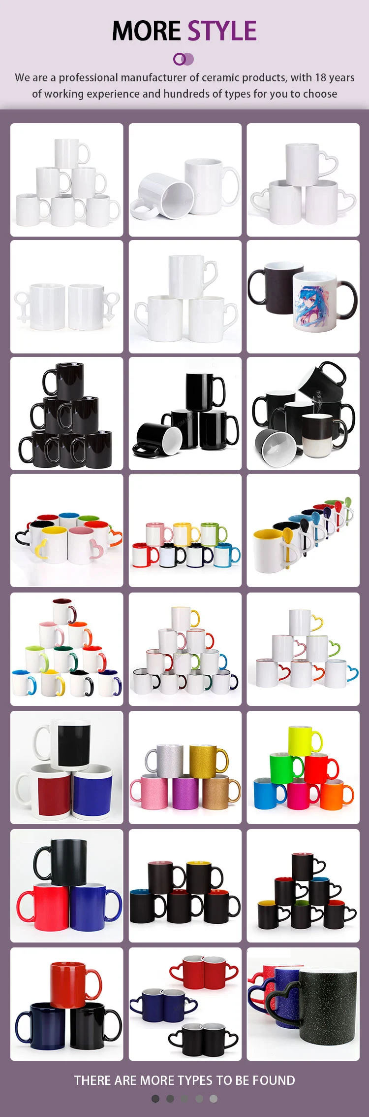 Warehouse Custom Sublimation Blank Mug manufacturer