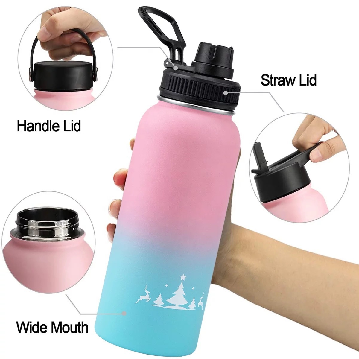 stainless steel reusable water bottle manufacturer