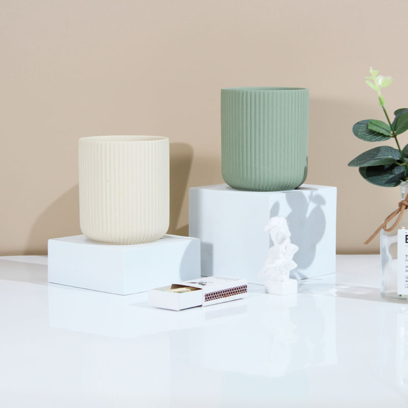 Nordic Minimalist Ceramic Candle Jar Manufacturer
