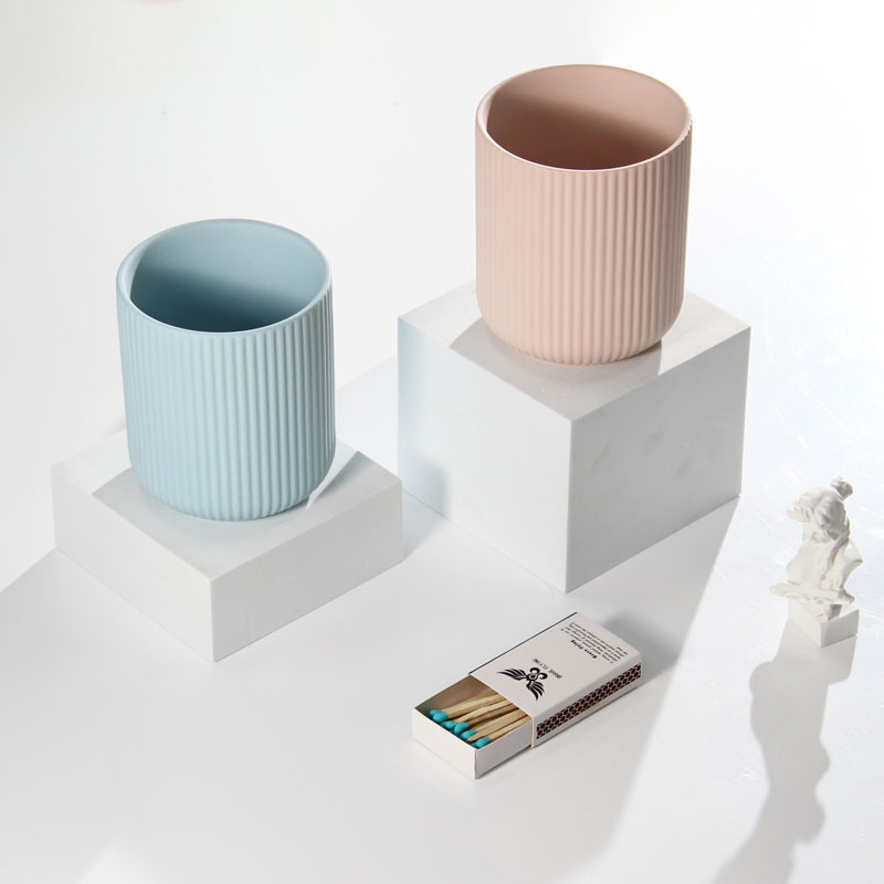 Nordic Minimalist Ceramic Candle Jar Manufacturer