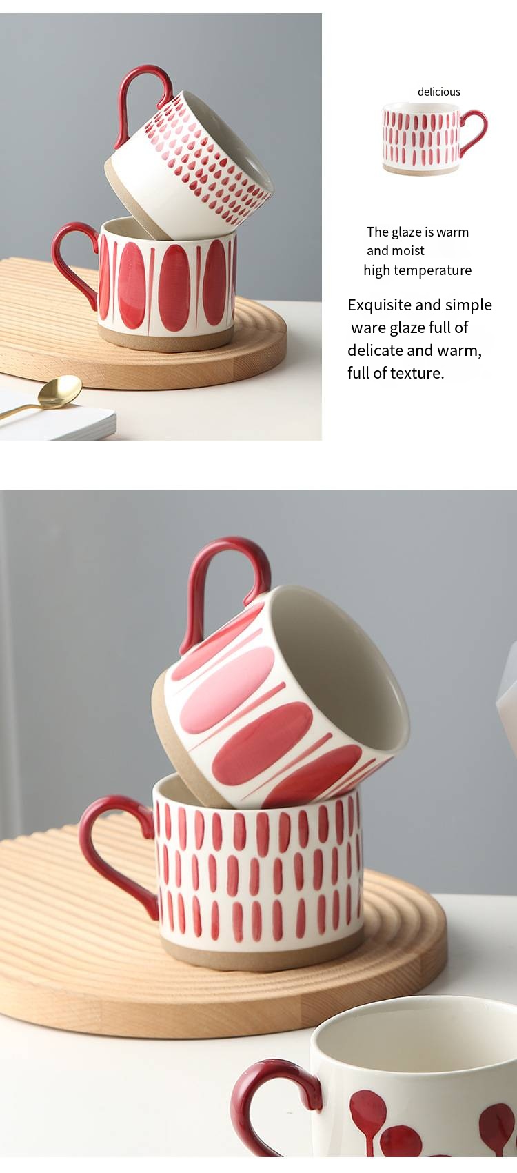 Hand-Painted porcelain mug manufacturer