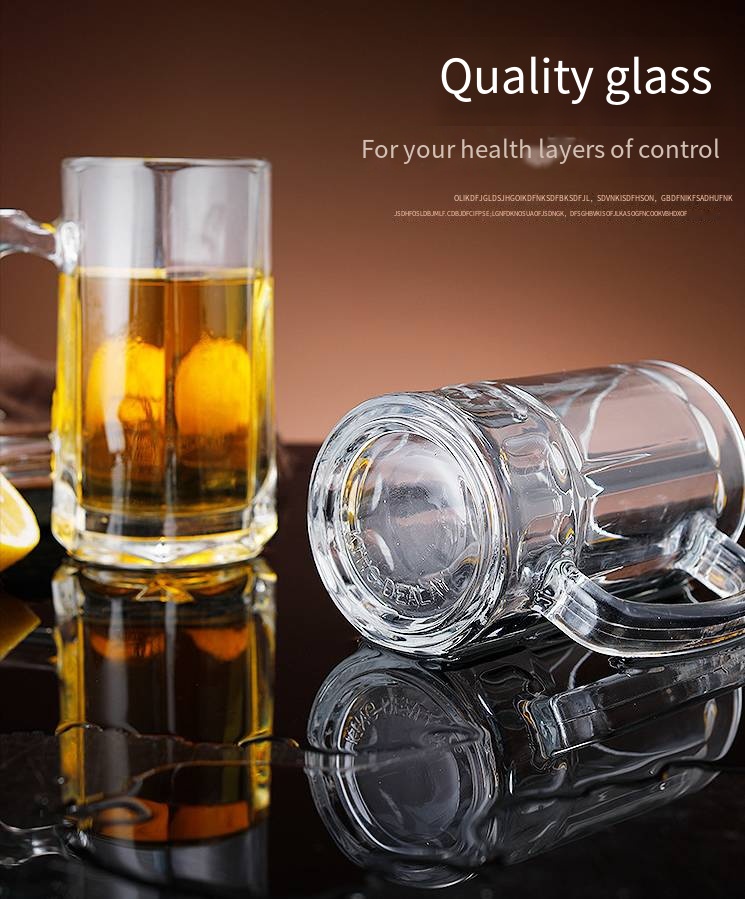 Thickened Crystal Beer-glass manufacturer