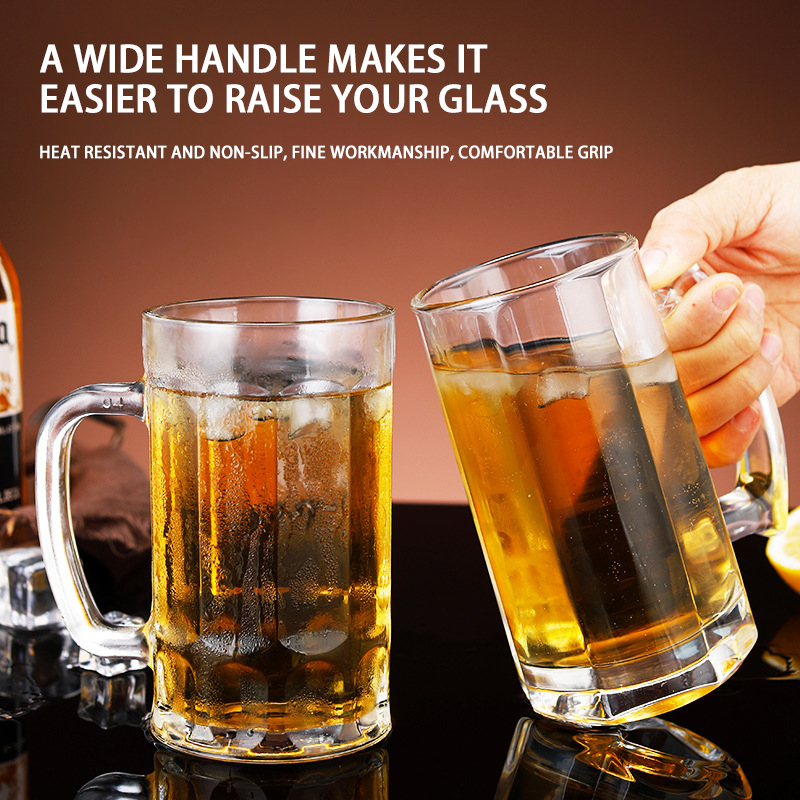 Thickened Crystal Beer-glass manufacturer