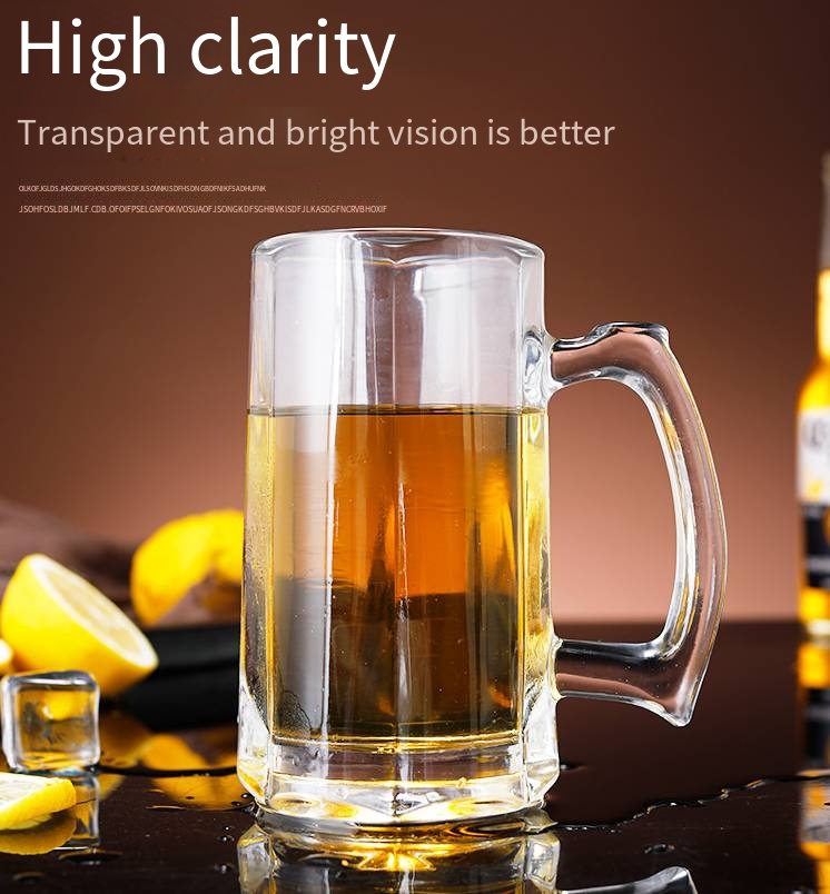 Thickened Crystal Beer-glass manufacturer