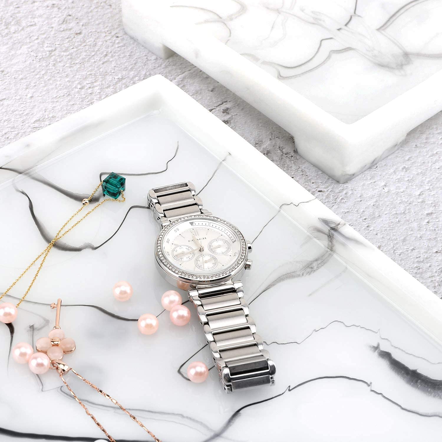 Footed Design Resin Jewelry Organizer manufacturer