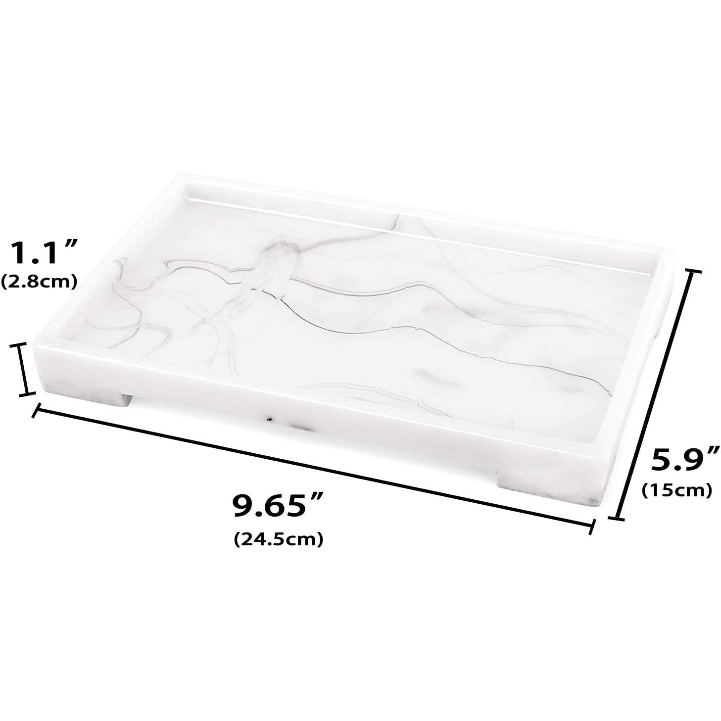 Footed Design Resin Jewelry Organizer manufacturer