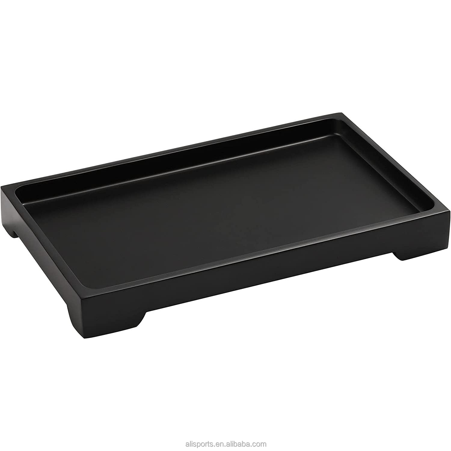 Matte Black Bathroom Cosmetics Tray Manufacturer