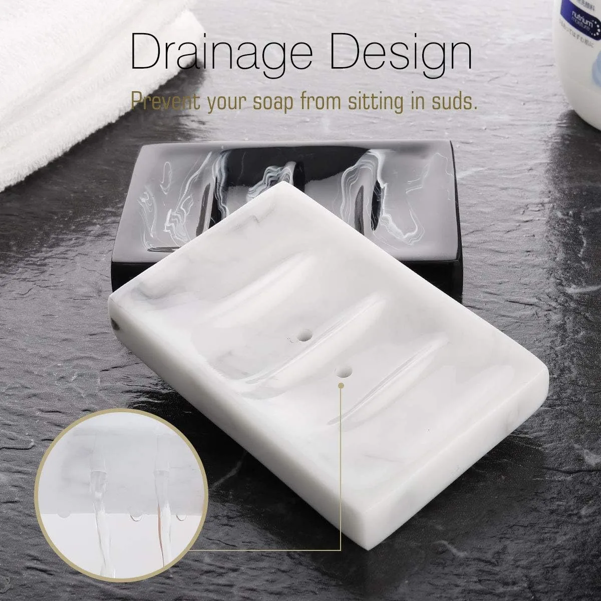 Kitchen Bathroom Resin Soap Dish manufacturer