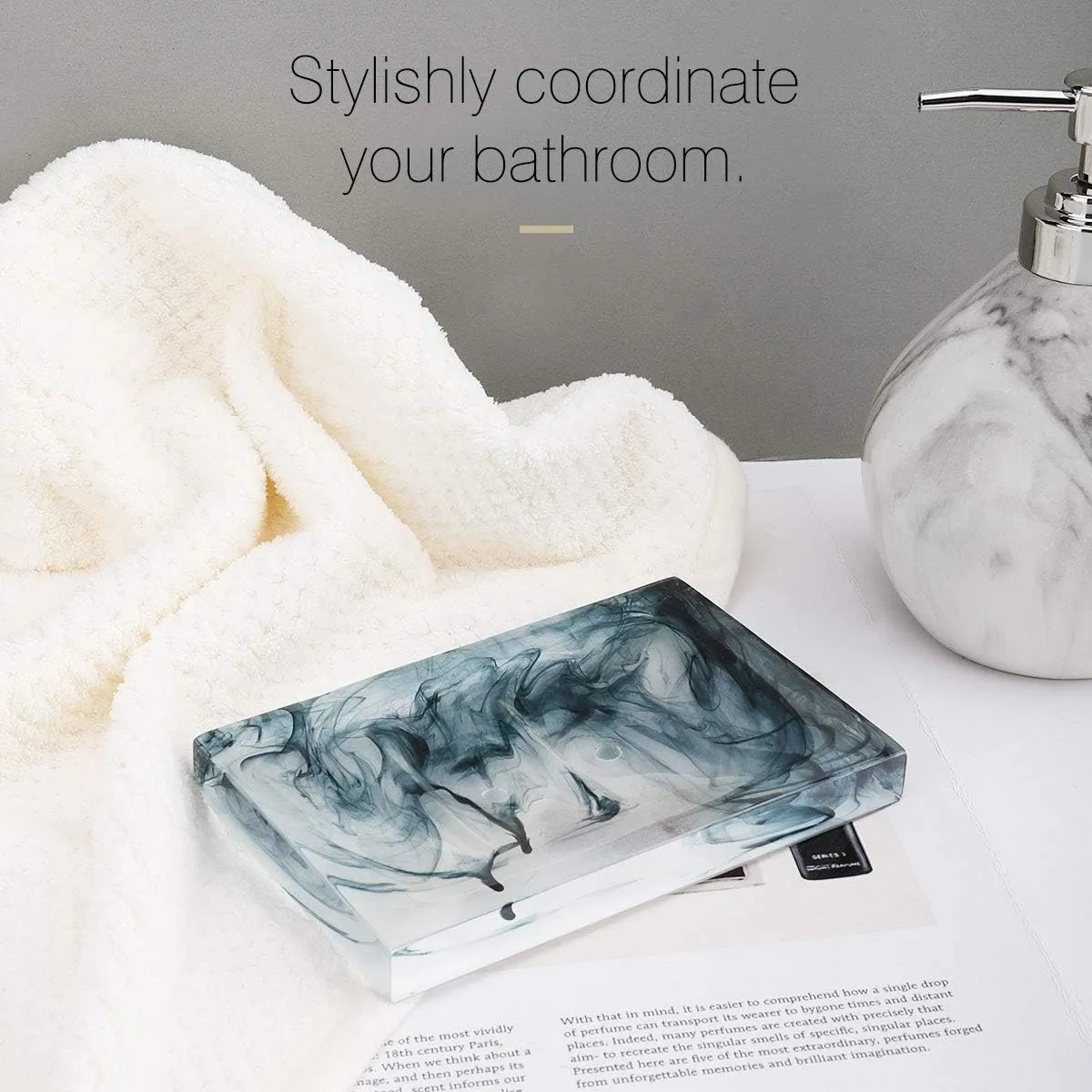 Two Drain Holes Bathroom Soap Dish manufacturer
