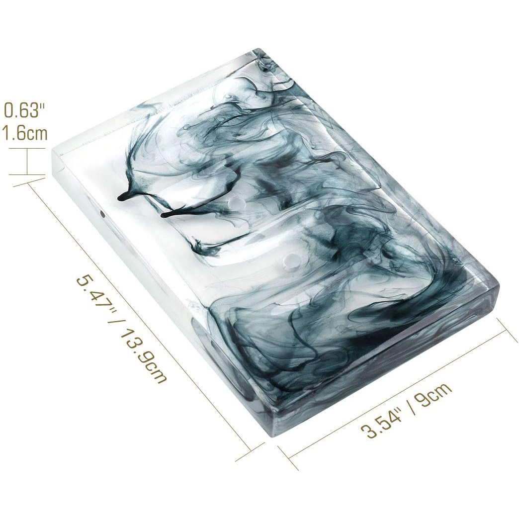 Two Drain Holes Bathroom Soap Dish manufacturer