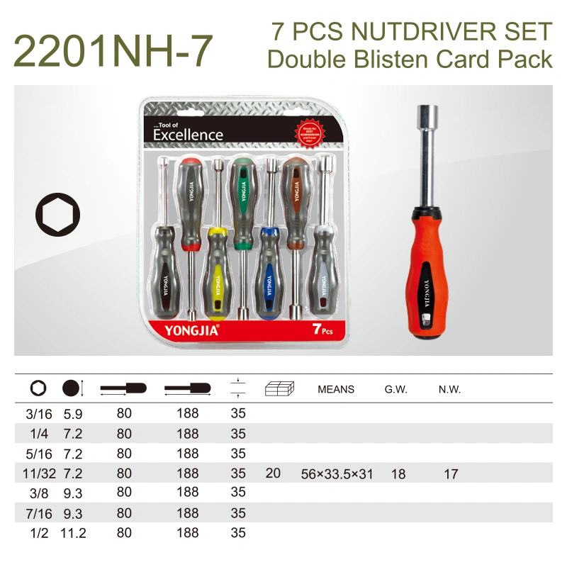 hollow shaft nut socket screwdriver