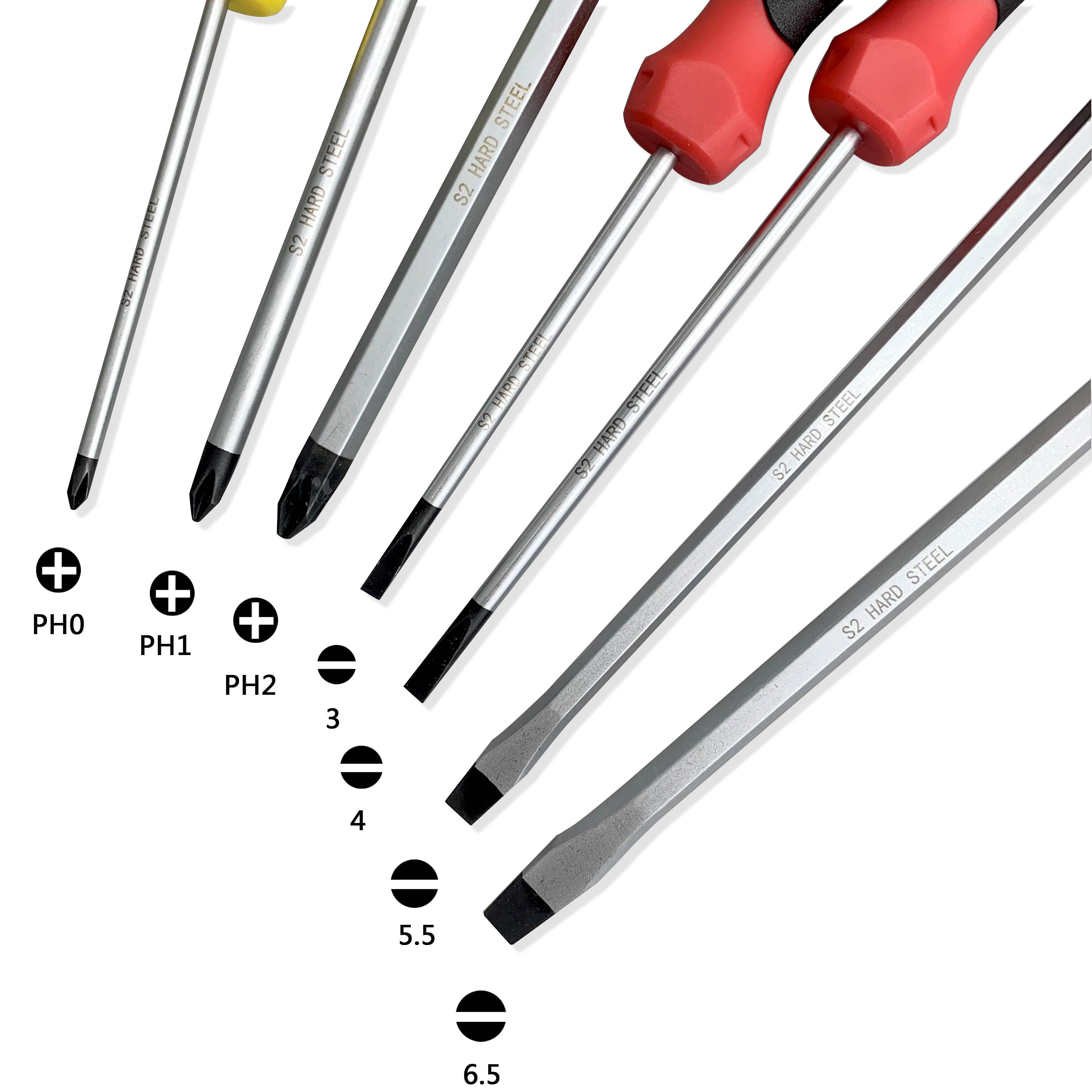 professional screwdriver set，S2 tools for screws，special screwdriver
