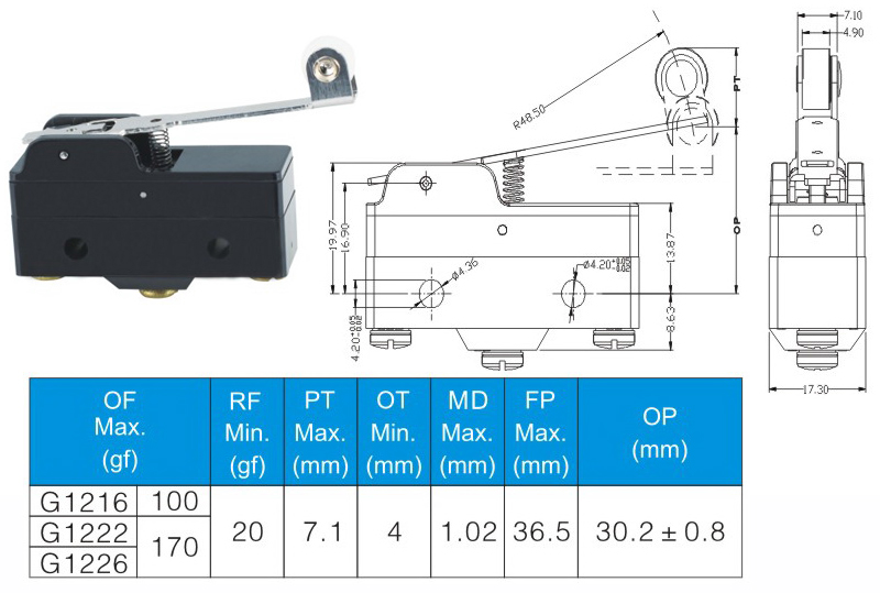 G1216-1RW3AA drawing