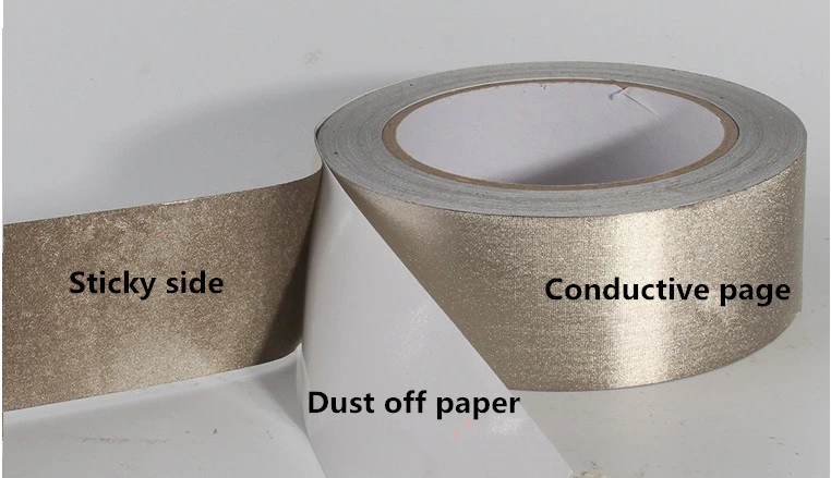 EMl shielding tape Copper cloth tape conductive cloth tape