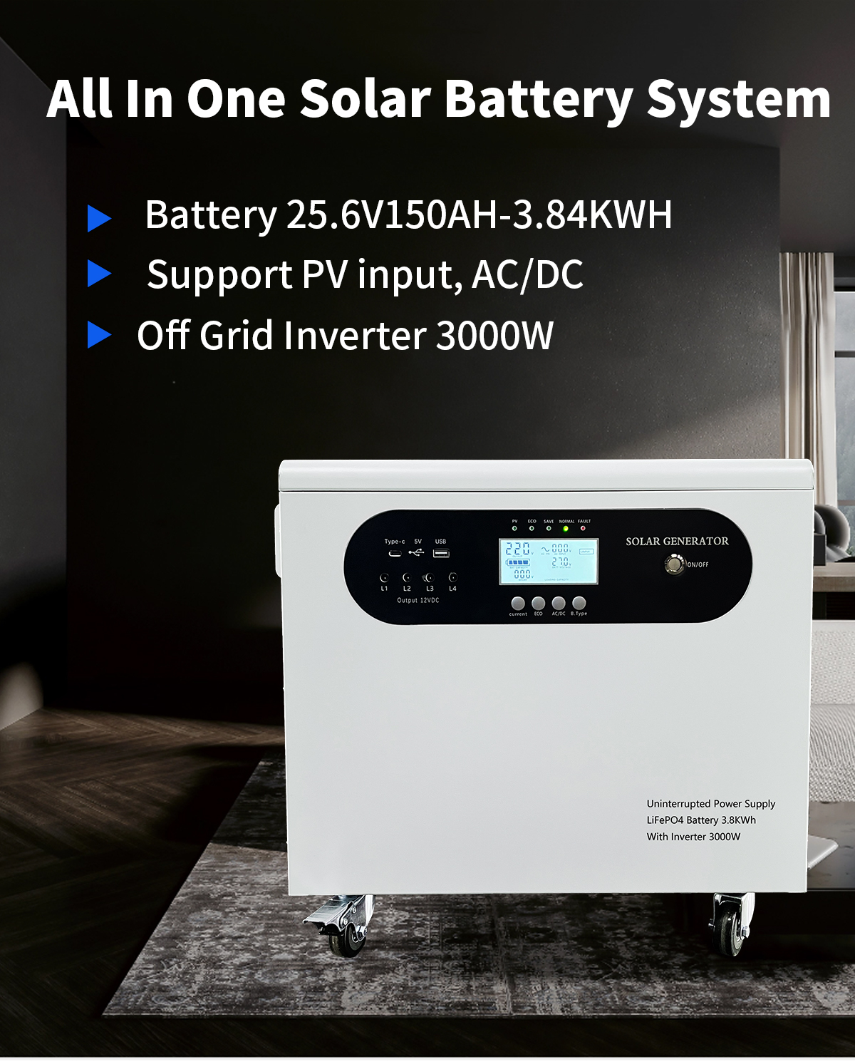 Mounted Lithium Battery