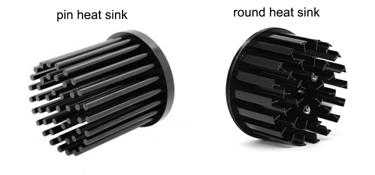 Factory circular heat sink price 14mm 125mm cylindrical heat sink