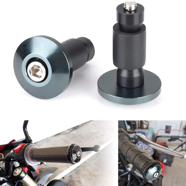 Aluminum bike handlebar bar End Plugs aluminum alloy bike parts covers bicycle grips plugs bar End cap handlebar caps
