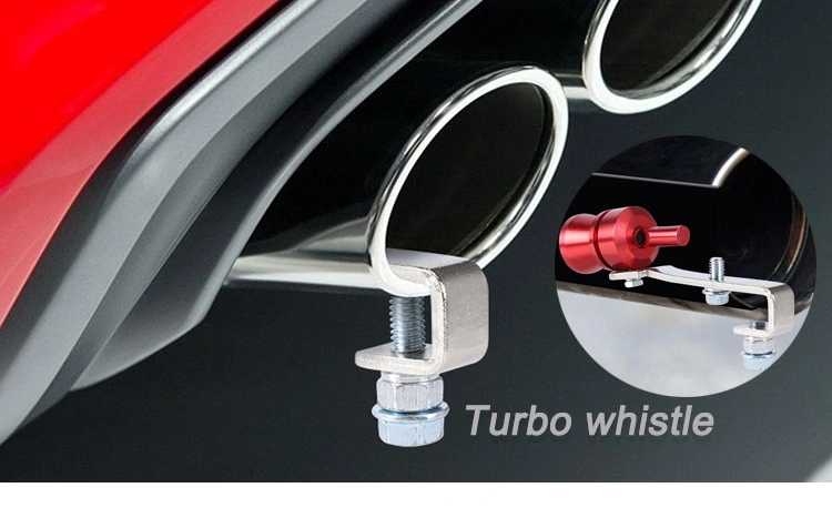 High quality aluminum turbo sound car modification universal sound simulator car turbo sound exhaust whistle turbo whistle