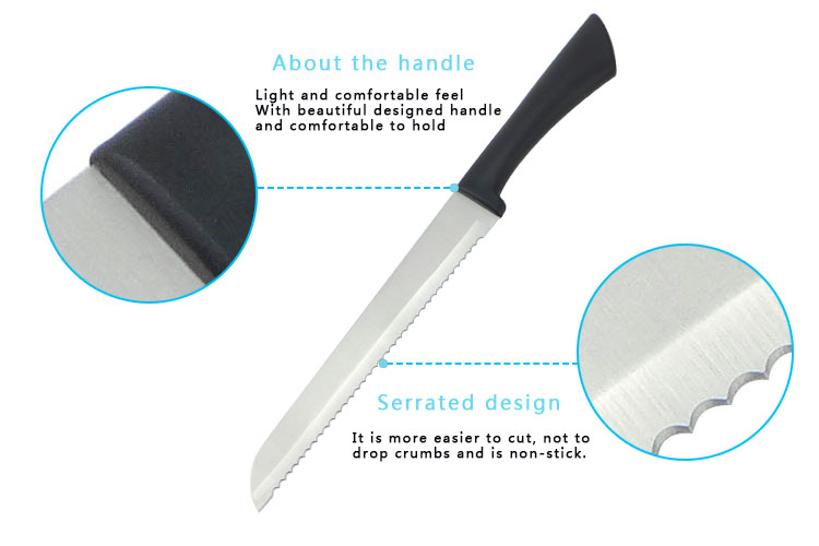 cuchillo de chef DAKOO KN12508B, imagen 5