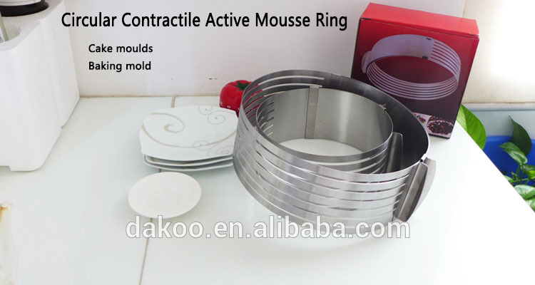 herramienta para pasteles DAKOO Mousse Ring 20100411-7, imagen 1