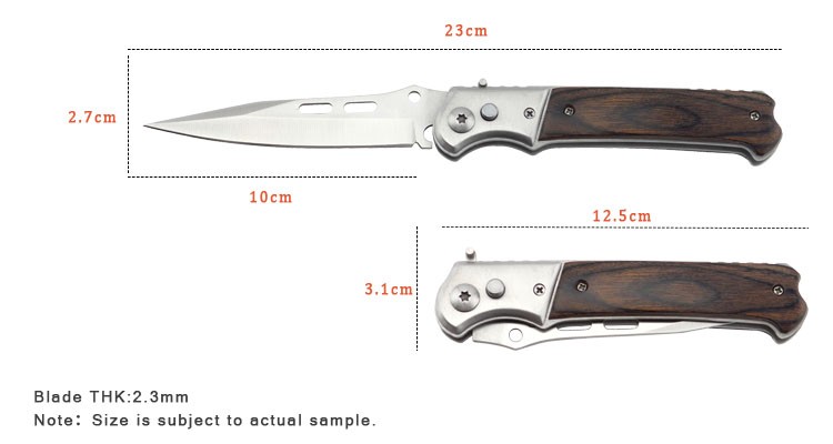 cuchillo plegable DAKOO FK024W, imagen 3