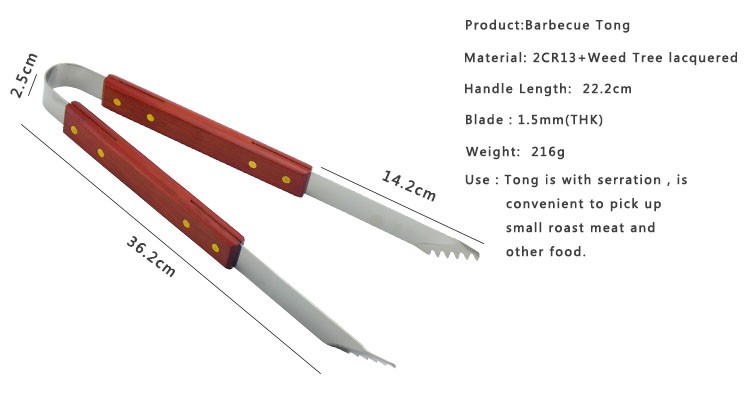 utensilio de parrilla DAKOO BS00203, imagen 4