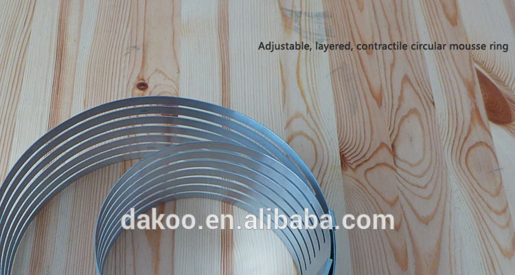 herramienta para pasteles DAKOO Mousse Ring 20100411-7, imagen 9