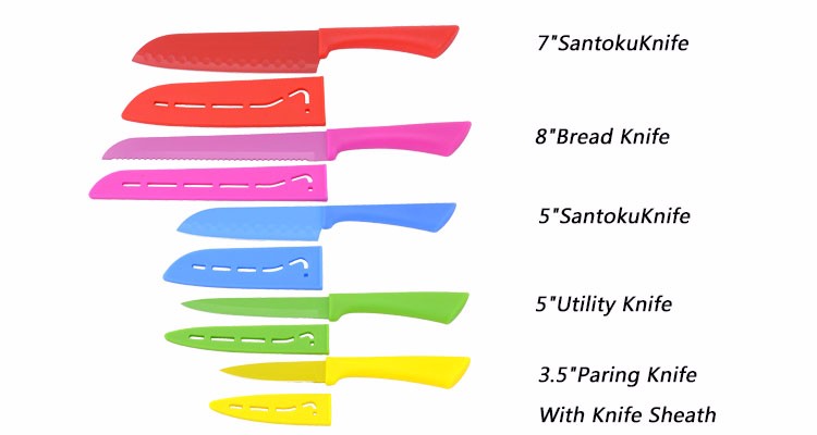 juego de cuchillos DAKOO Kitchen Knives KS12512, imagen 2