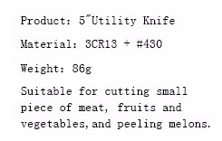 cuchillo de chef DAKOO KN49905E, imagen 3