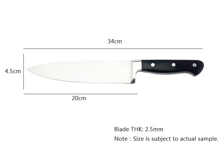 cuchillo de chef DAKOO KN152A08A, imagen 7
